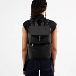Matt & Nat Brave Vegan Backpack Purity Collection | NWT | Black | Fits 1…